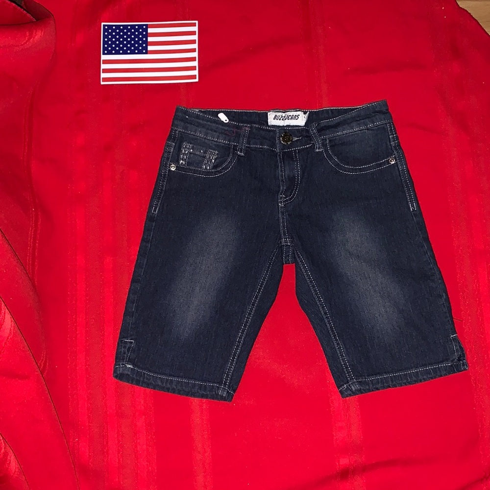 Size 1/2 Dark Jean Shorts